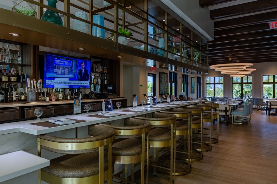 Tiki bar and grill at Solara
